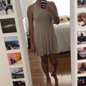 forever 21 striped shift dress
